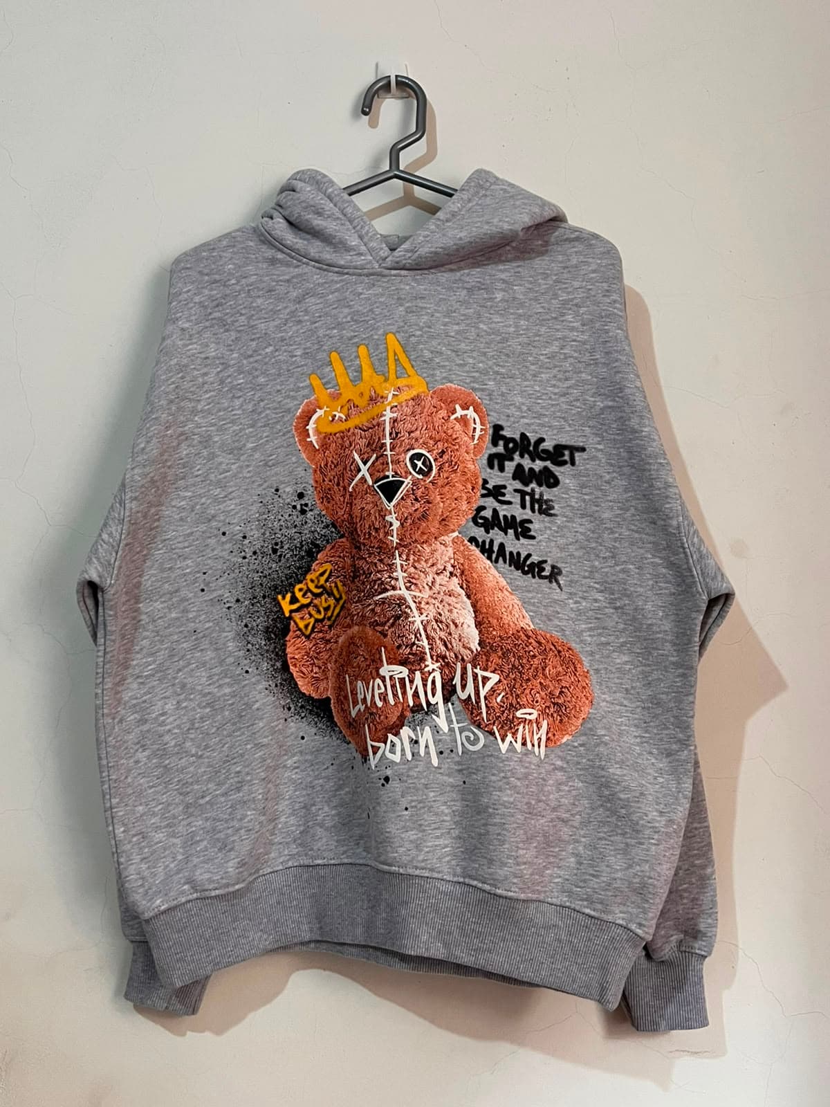 Hoodie Oversize Streetwear "Game Changer"